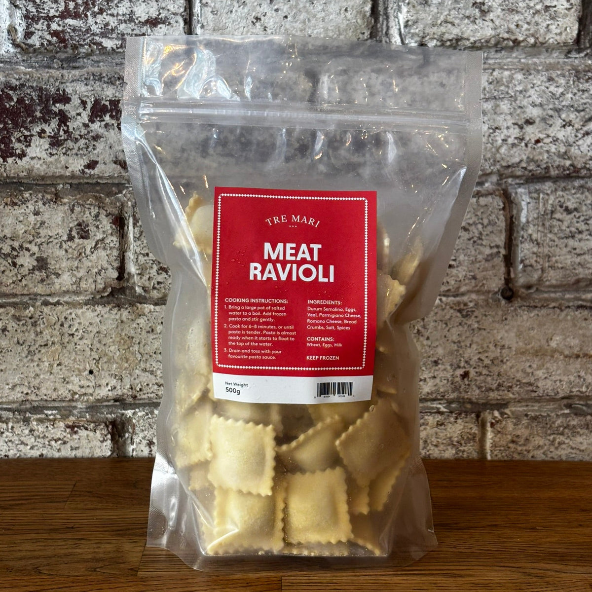 Frozen Meat Ravioli