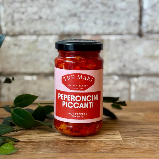 Tre Mari Pepperoncini Piccanti - Hot Peppers
