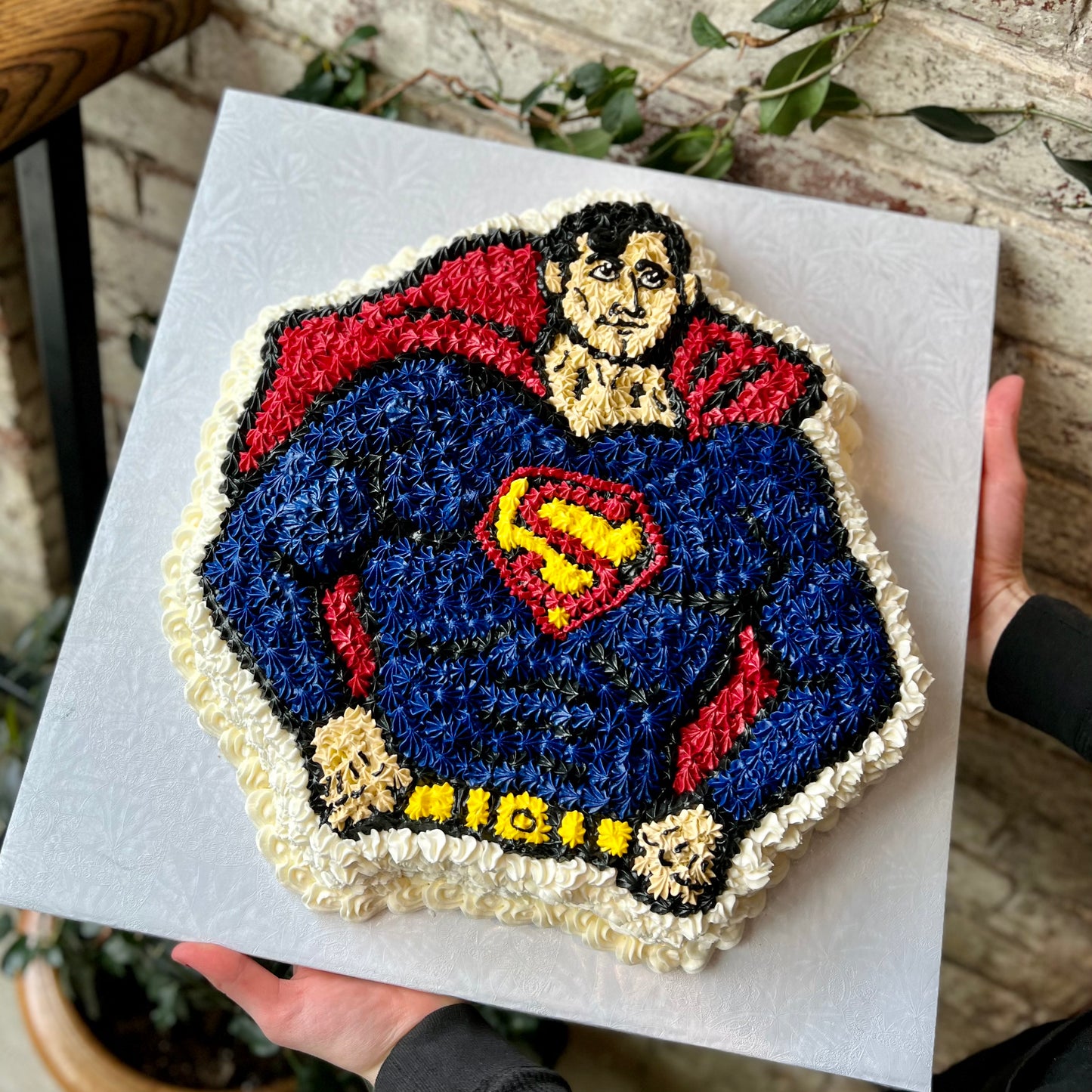 Superman cake