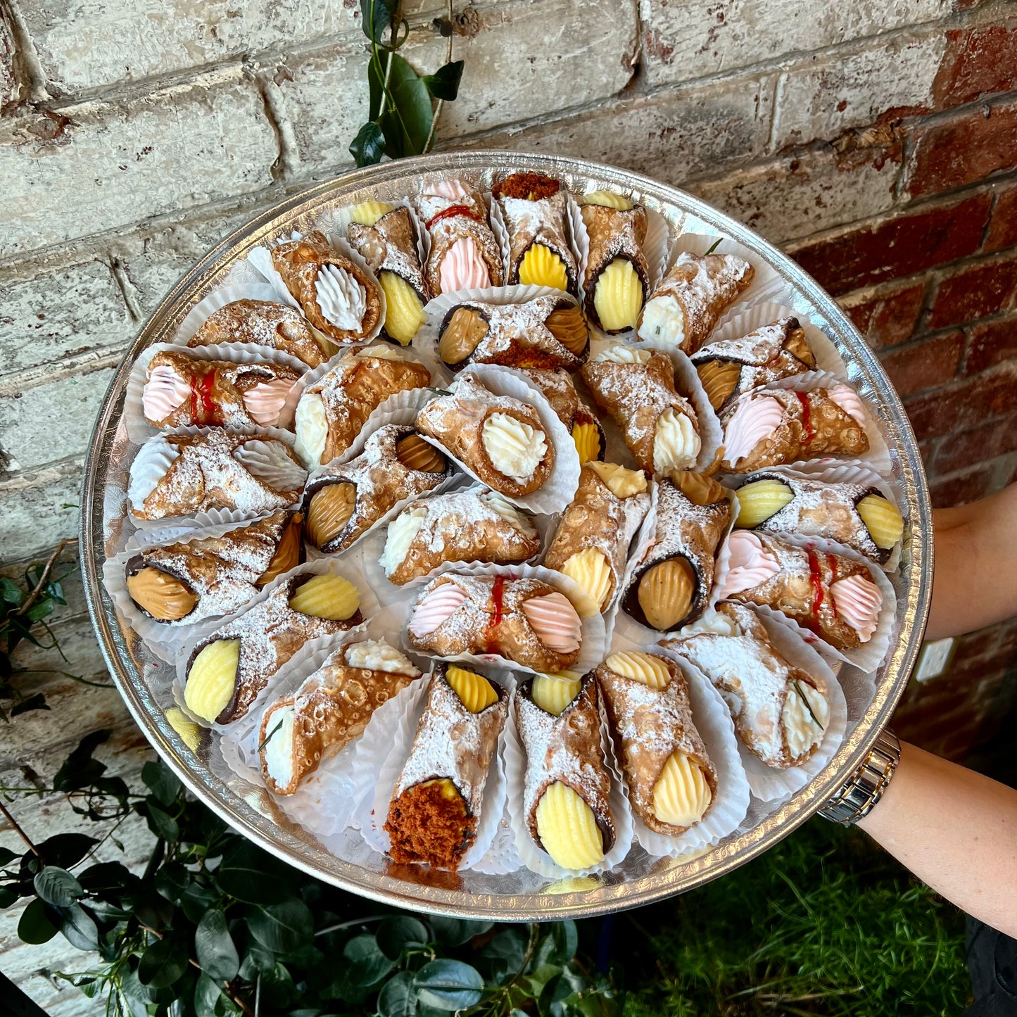 Assorted Small Cannoli Platter