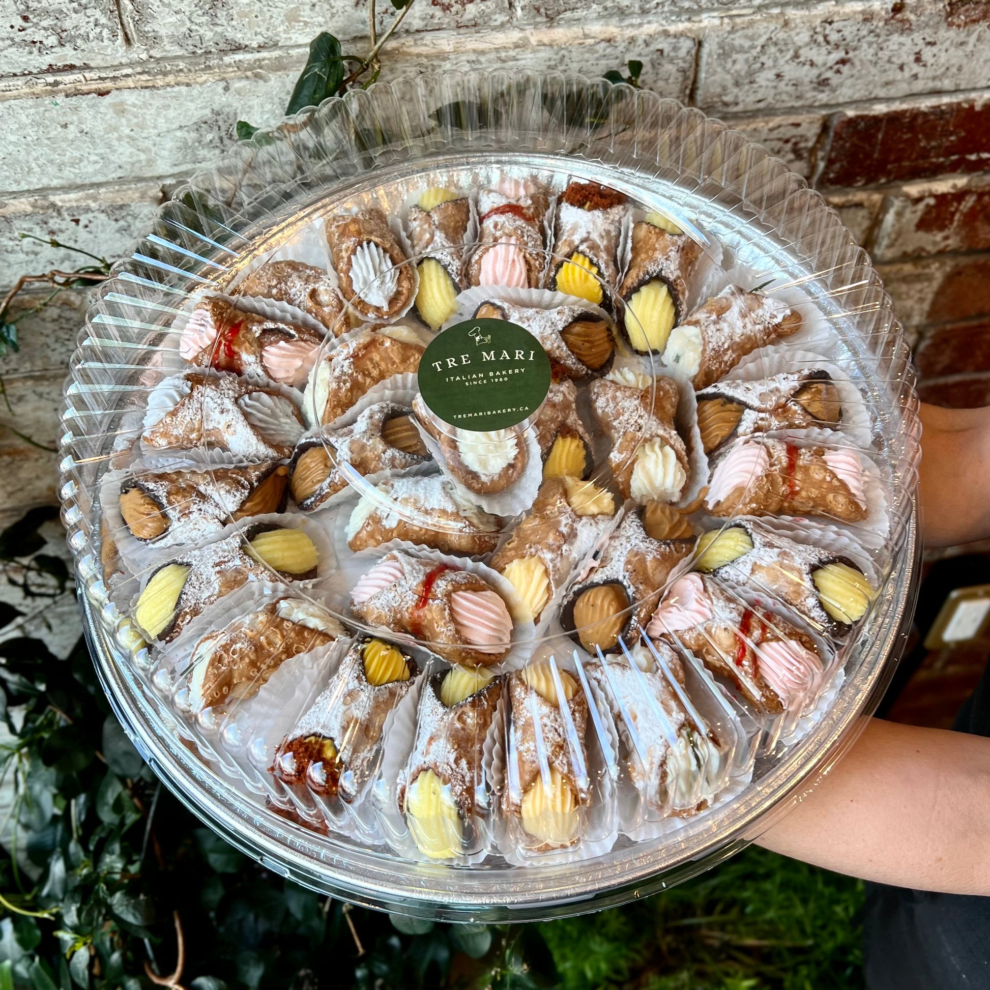 Assorted Small Cannoli Platter