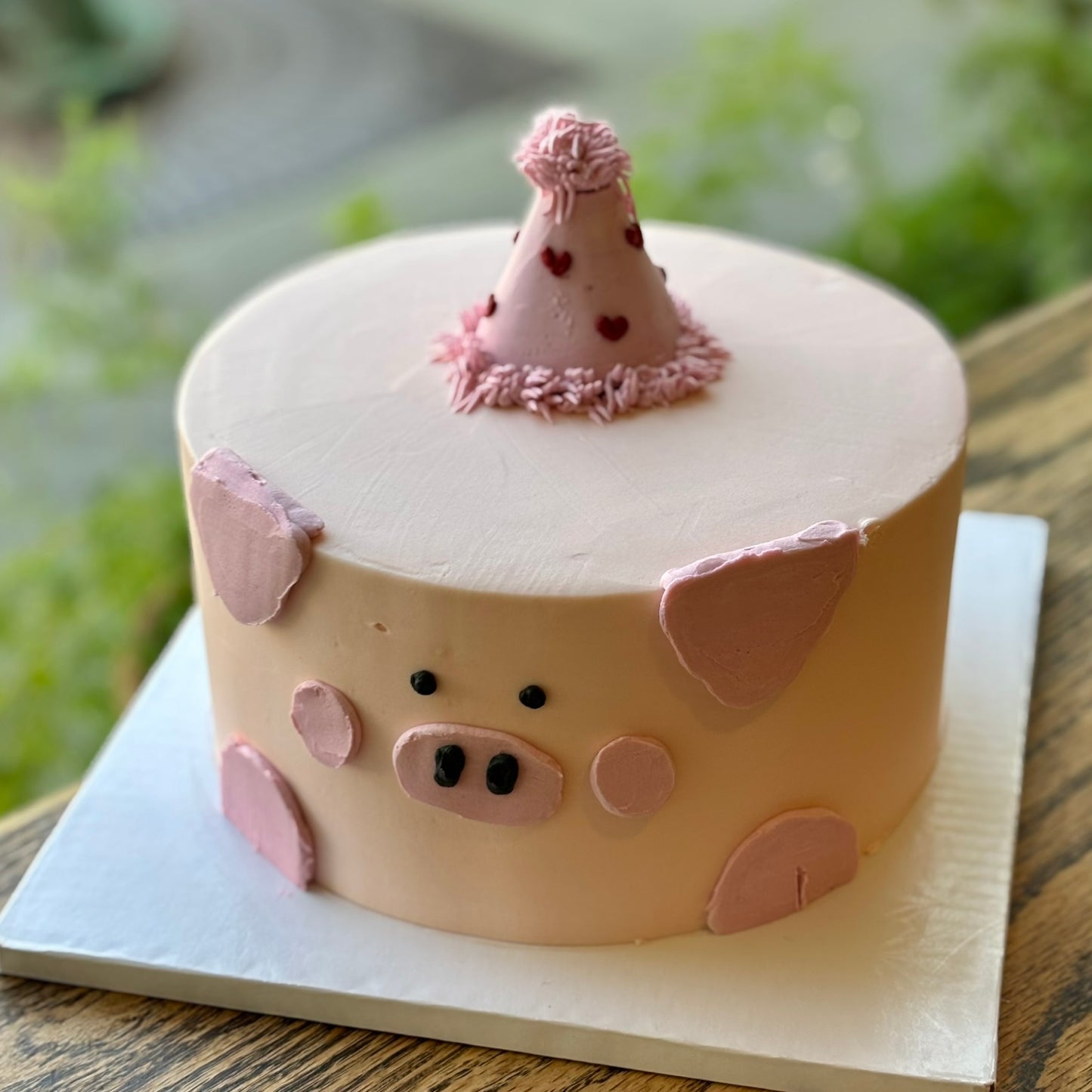 Piggy Party Cake