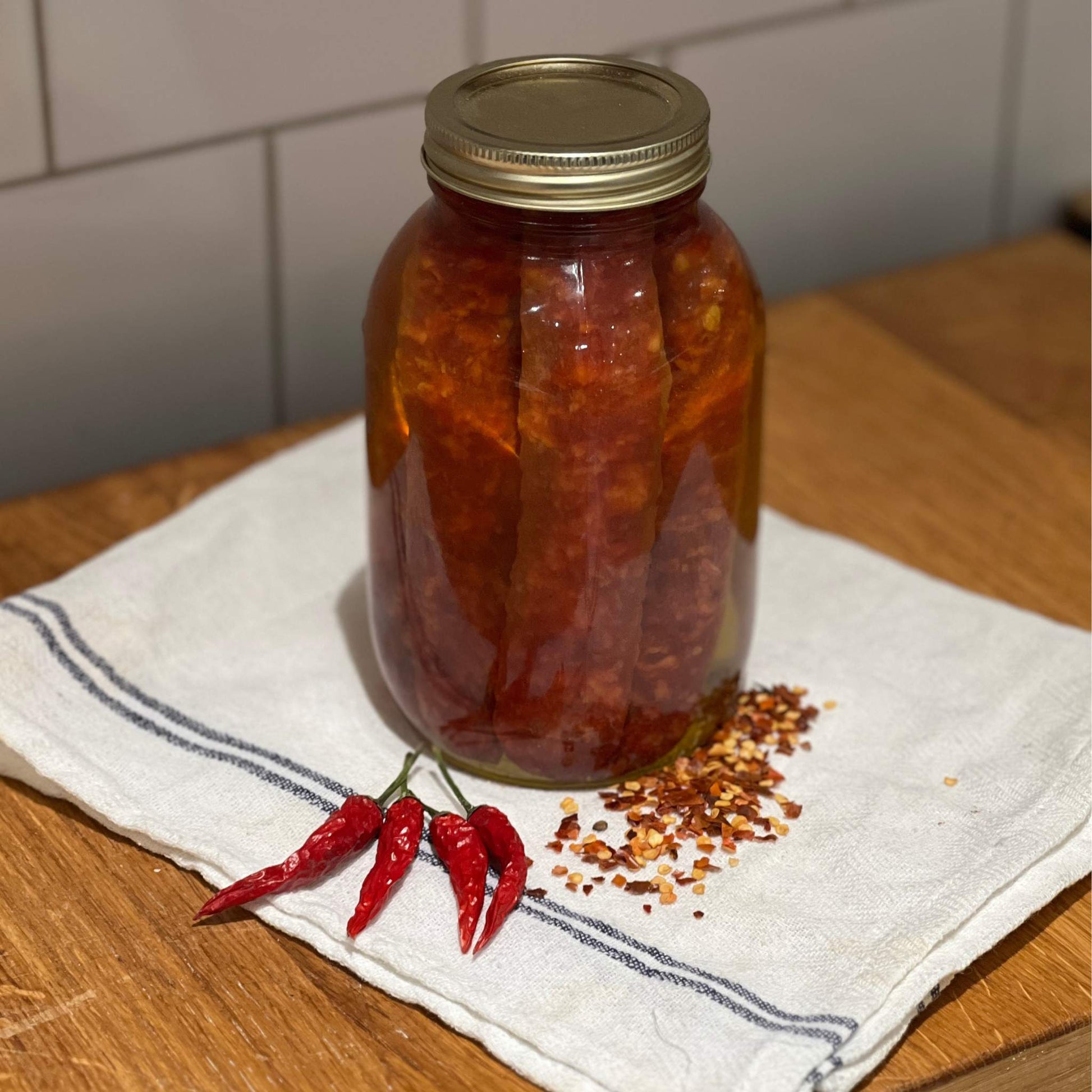 Cacciatore Sausages (Jar of 4) - Spicy