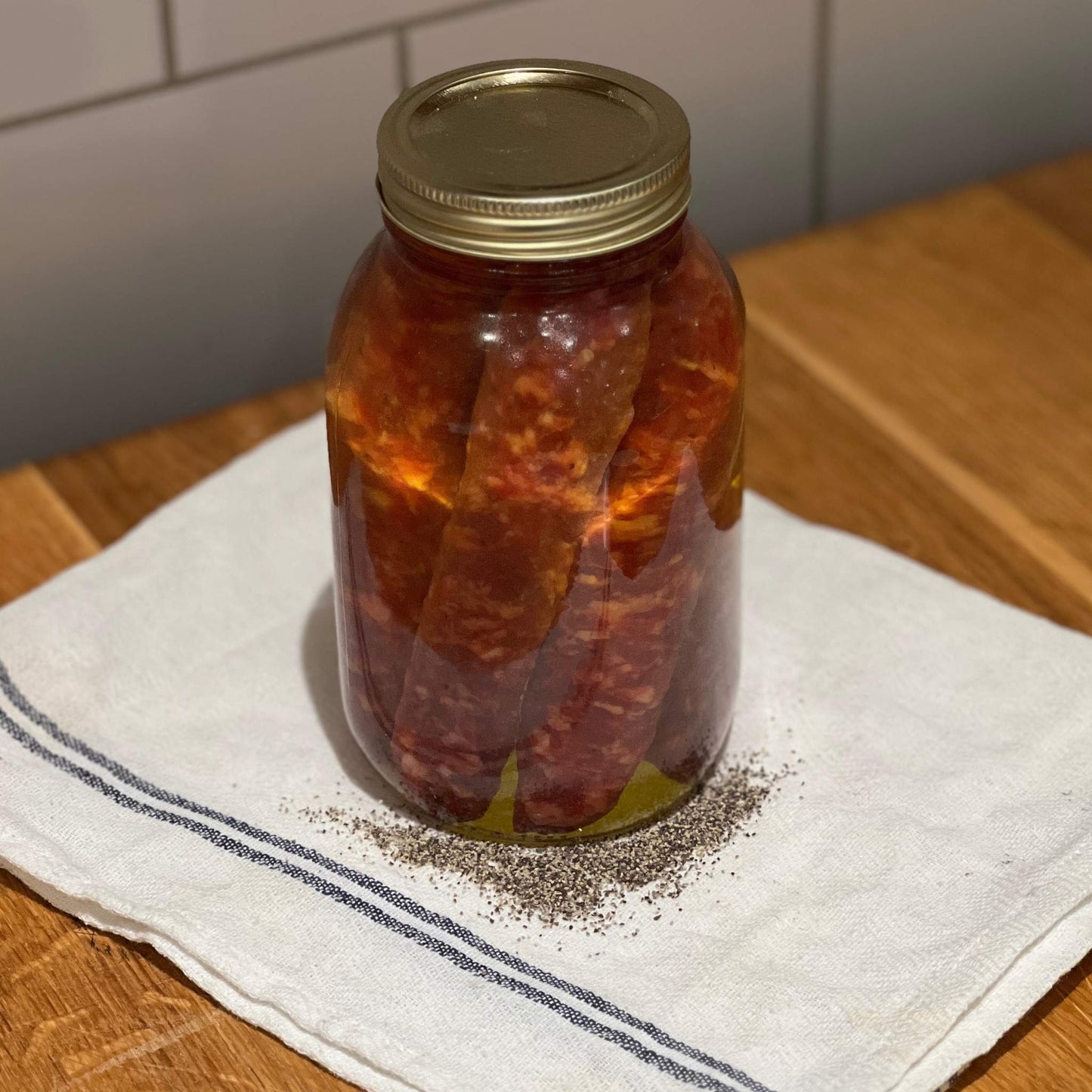 Cacciatore Sausages (Jar of 4) - Mild