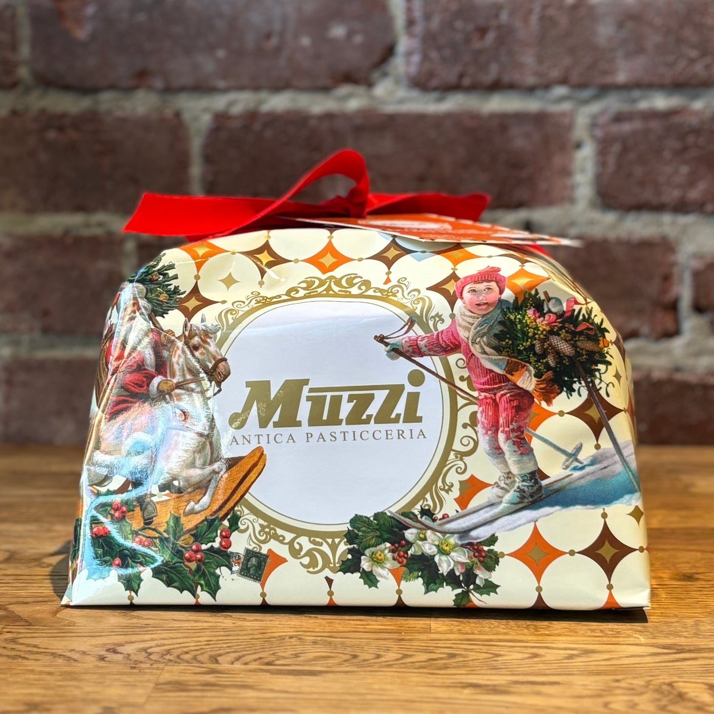 Muzzi Panettone Gocce Cioccolato e Crema all'Arancia
