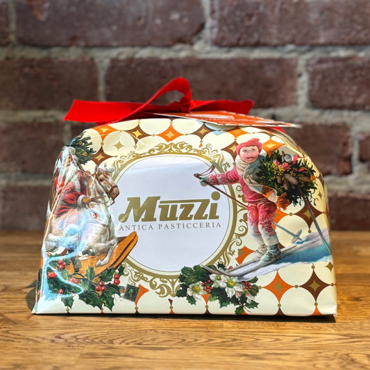 Muzzi Panettone Gocce Cioccolato e Crema all'Arancia