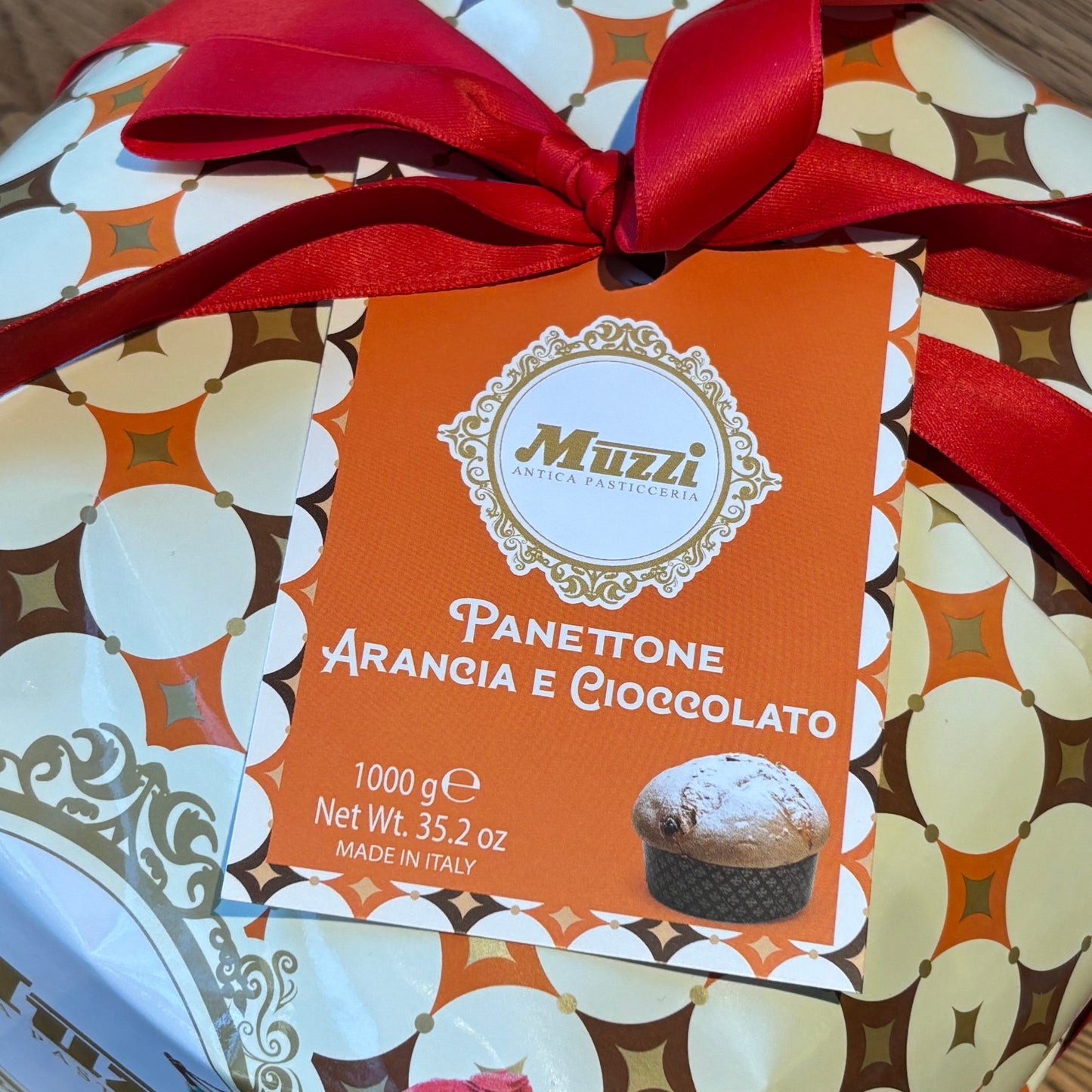Muzzi Panettone Gocce Cioccolato e Crema all'Arancia