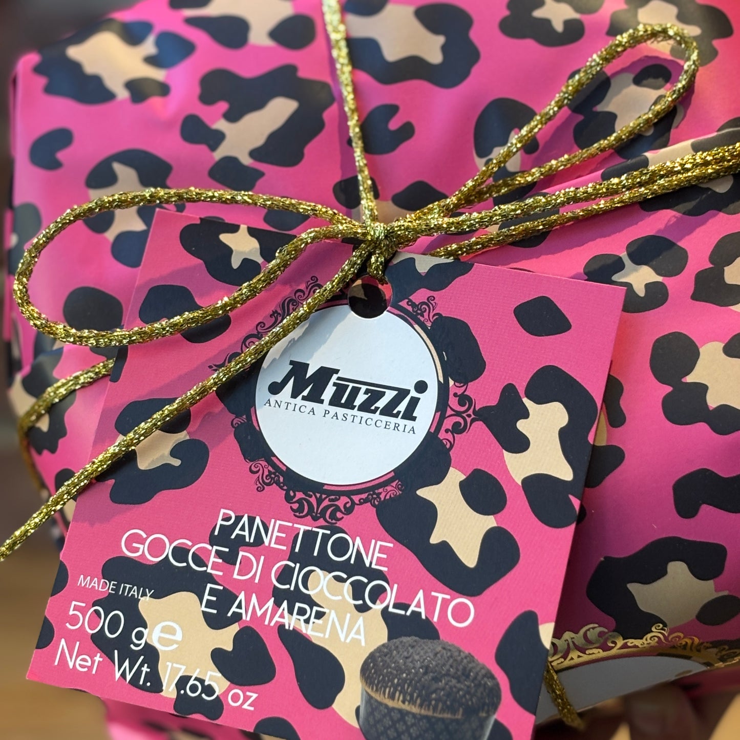 Muzzi Panettone Gocce di Cioccolato e Amarena