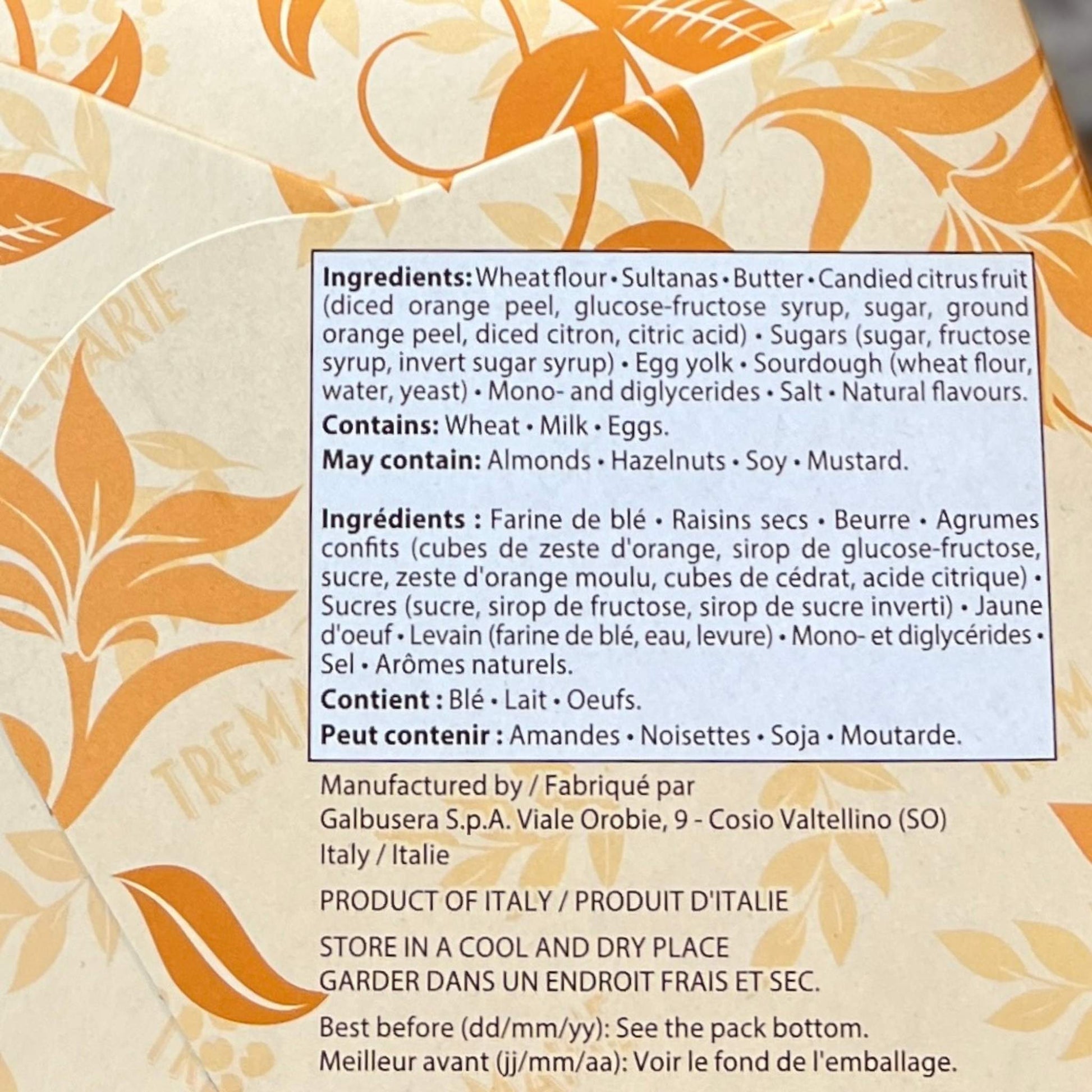 Ingredients