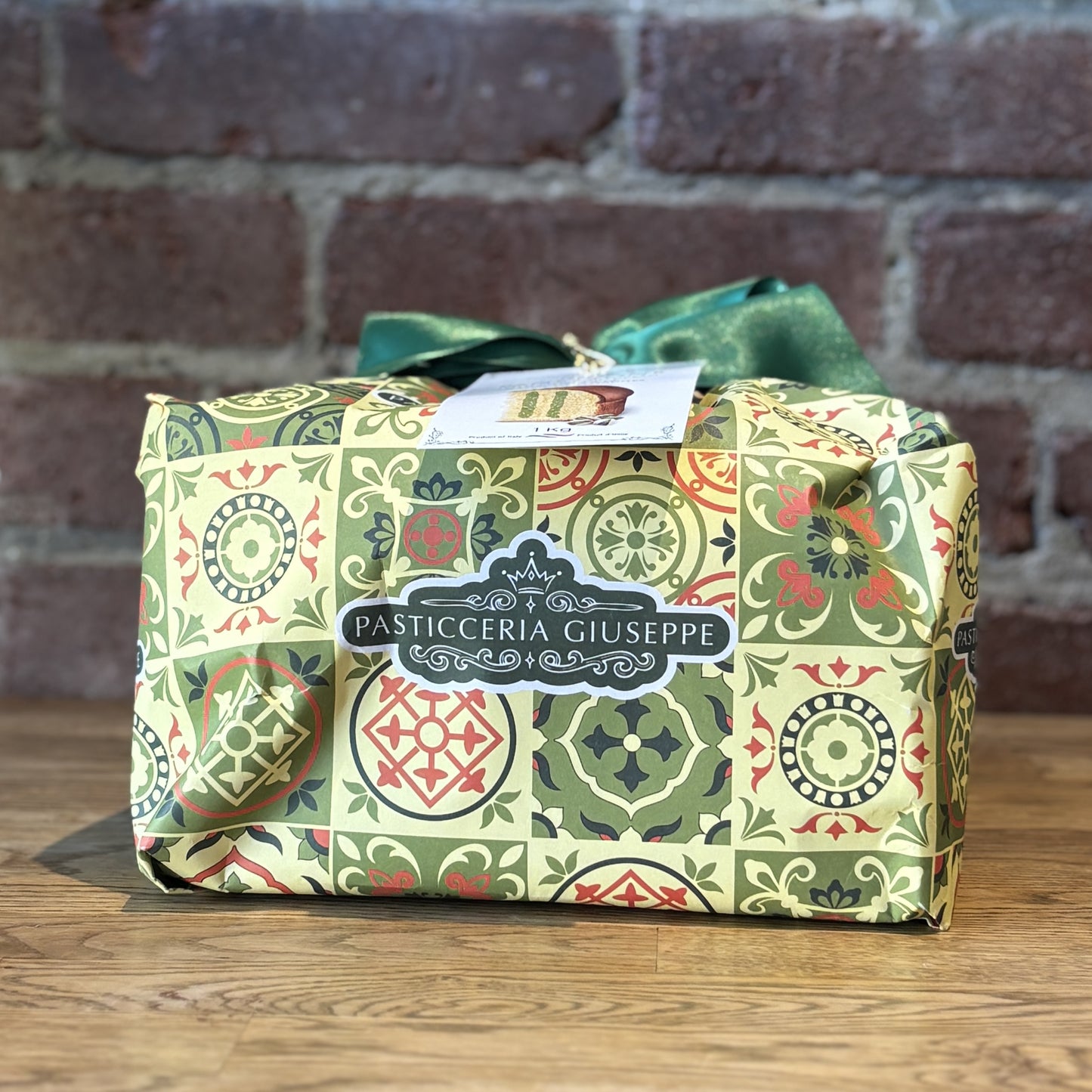 Pasticceria Giuseppe Sicily Panettone with Pistachio Cream