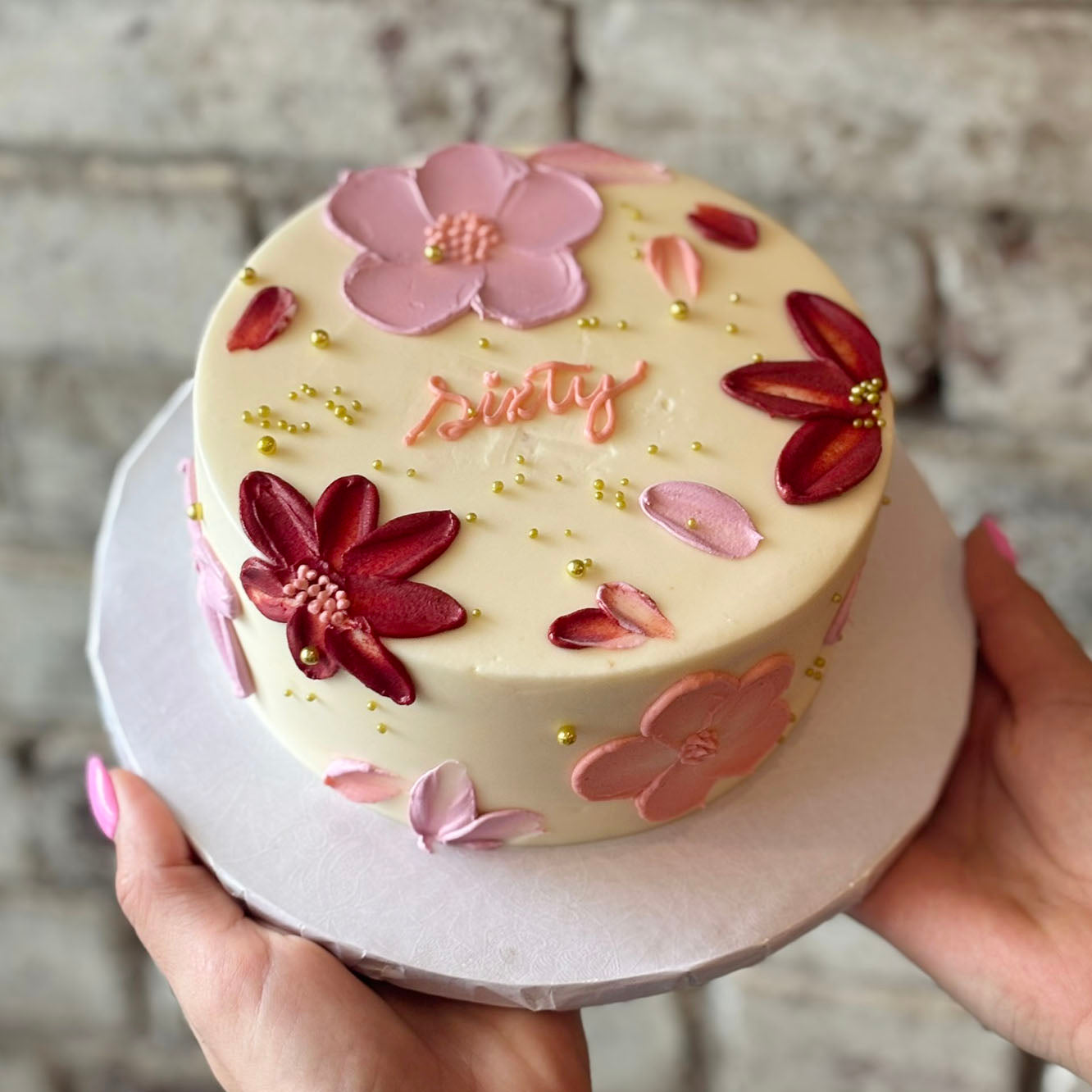 Petal Buttercream Cake