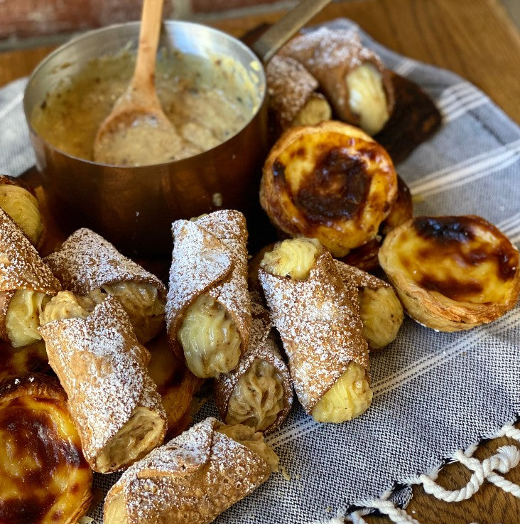 Portuguese Custard Tart Cannoli