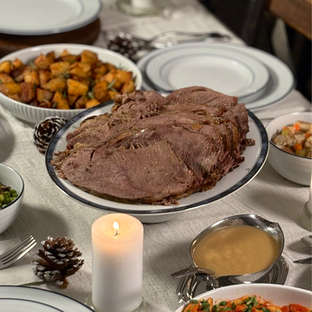 Christmas Roast Beef Dinner