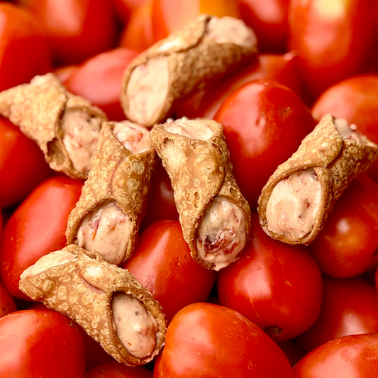 Tomato Jam Cannoli