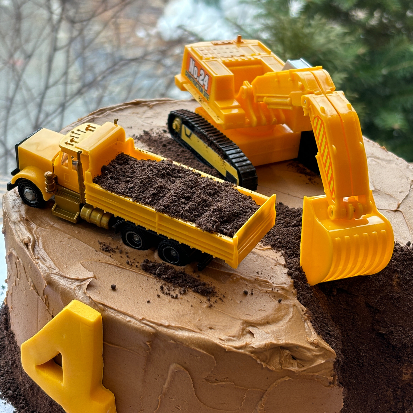 Excavator Cake