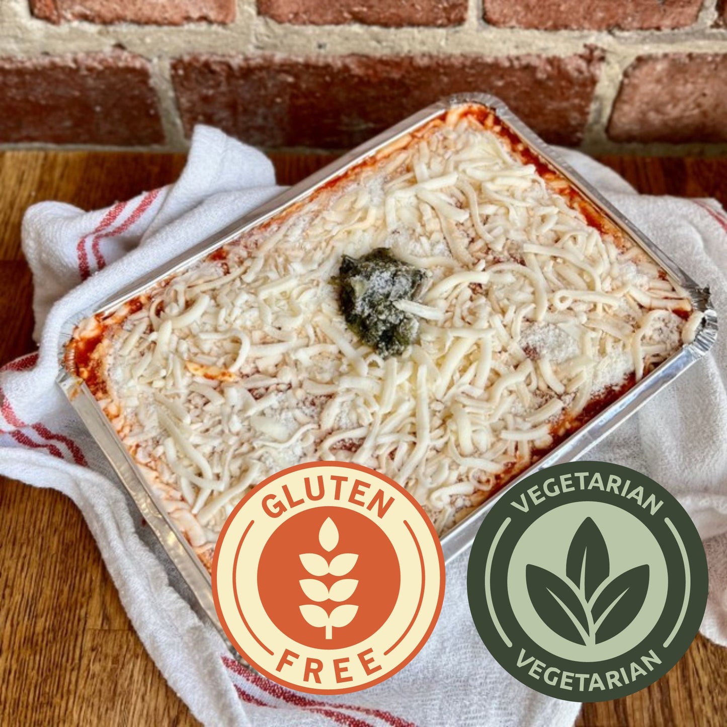 Gluten-Free Vegetarian Lasagna