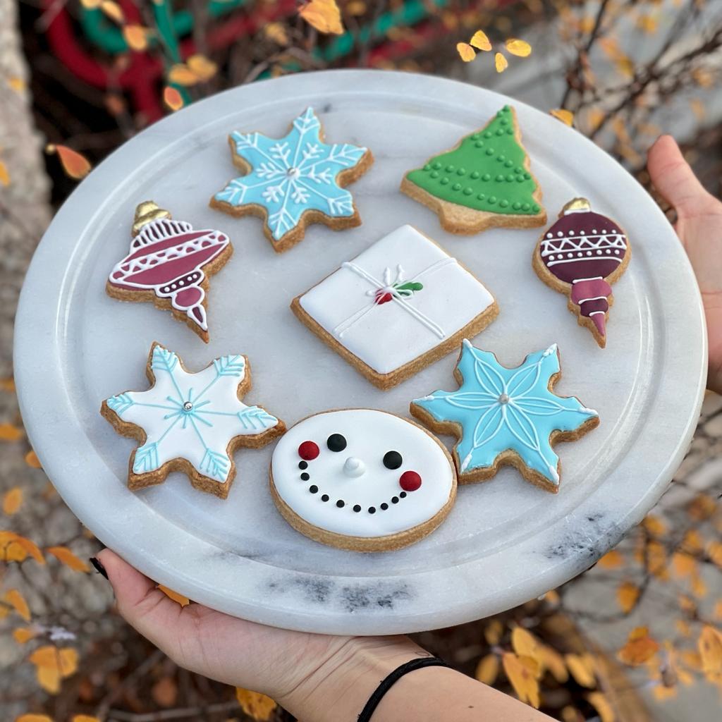 Christmas Butter Cookies (Box of 8)