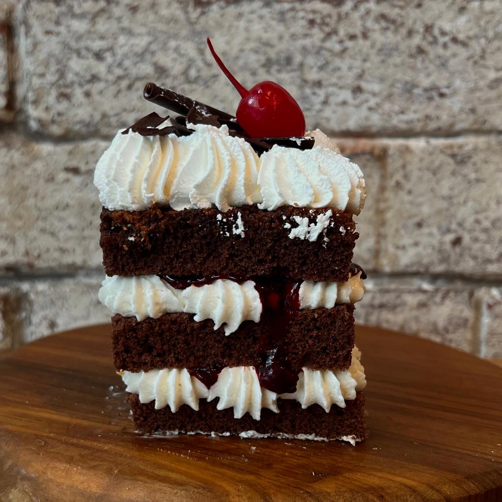 Black forest cake inside