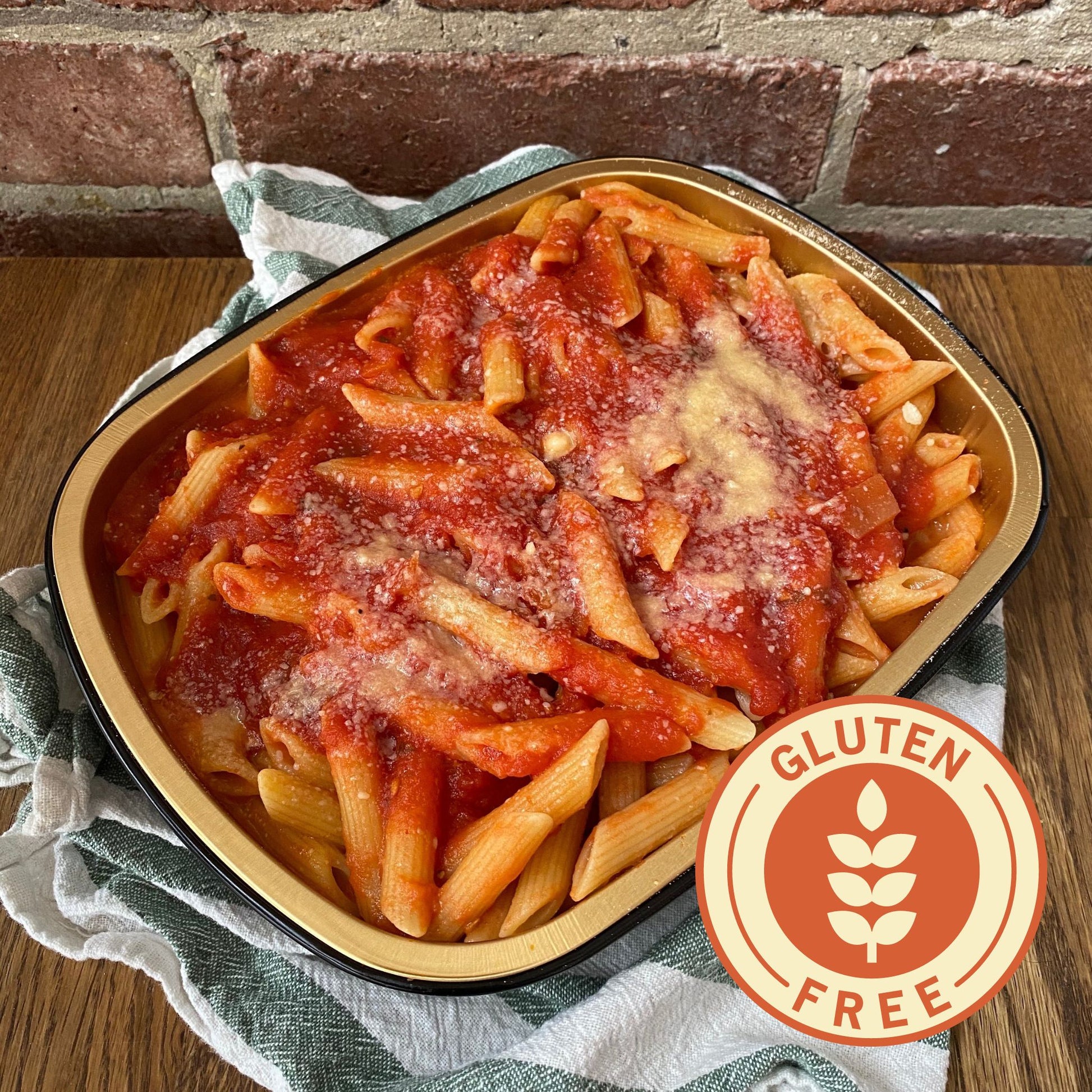 Gluten Free Penne Pasta in Tomato Sauce