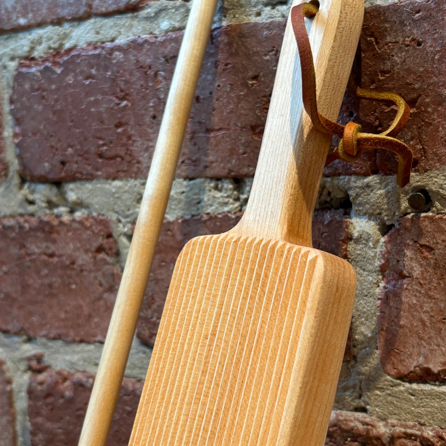 Pasta Making Tools - Gnocchi Paddle & Wooden Dowel Set
