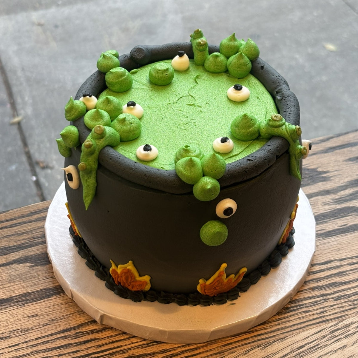 Witch's Cauldron Cake