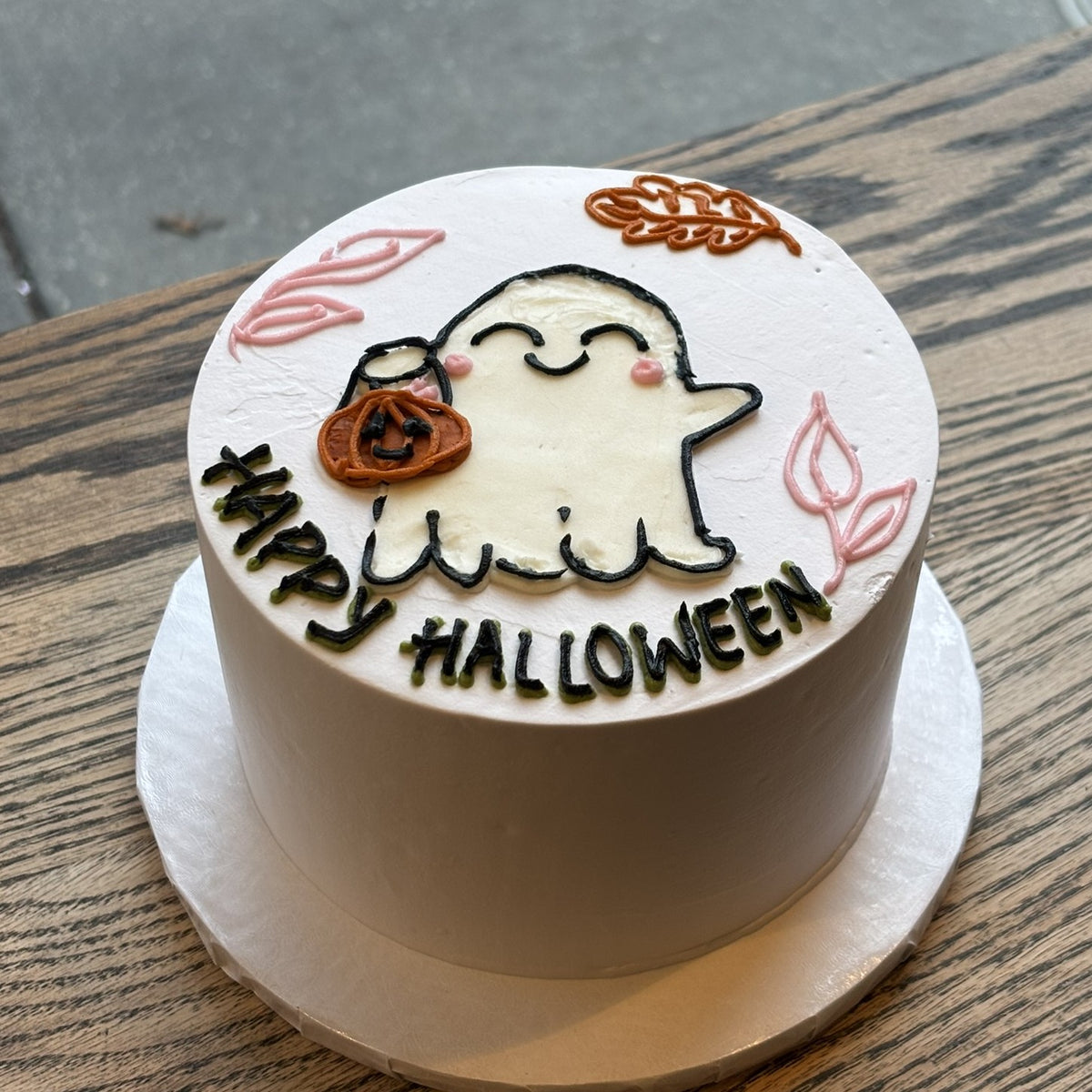 Happy Ghost Cake