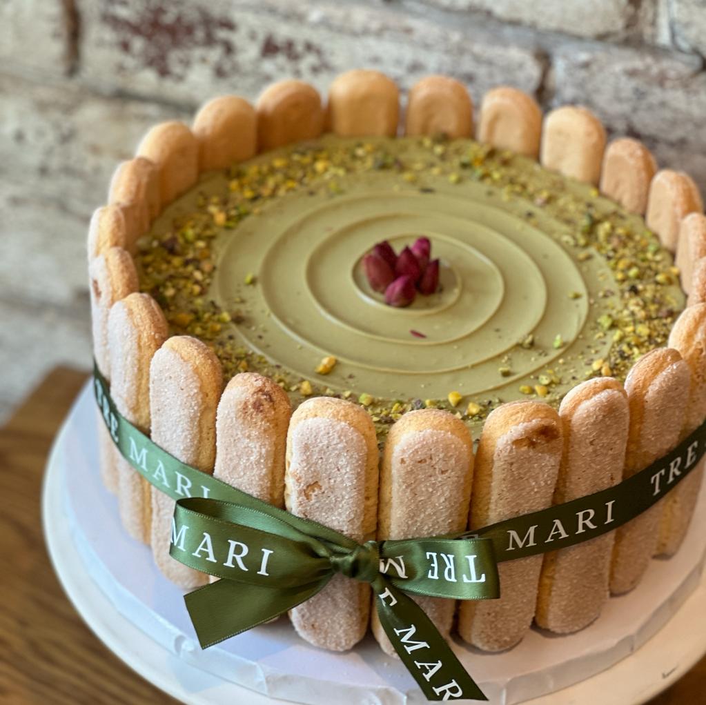 Pistachio Ganache Tiramisu