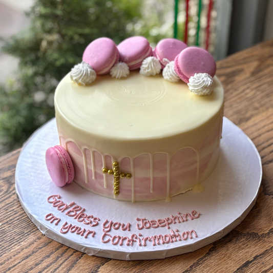 White Marble and Macaron