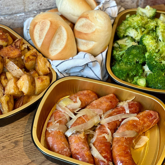 Italian Sausage Dinner for 4