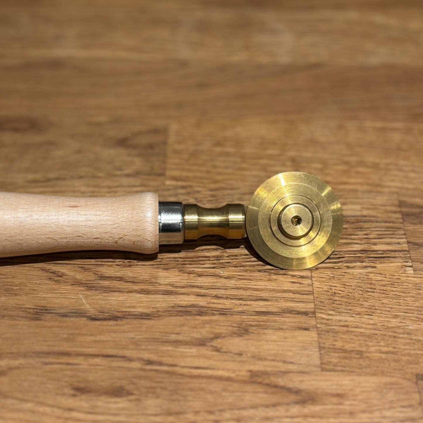 Brass Pasta Cutter (Beech Wood Handles)