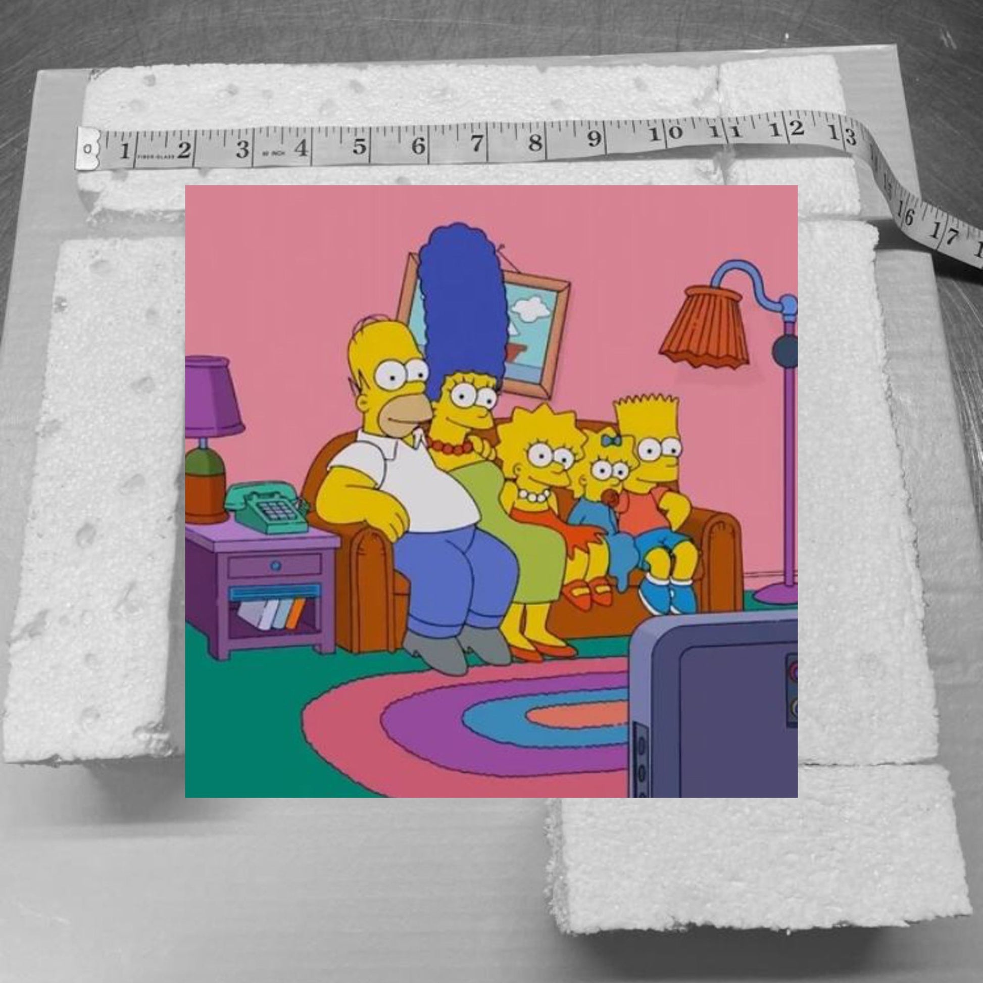 The Simpsons couch scene