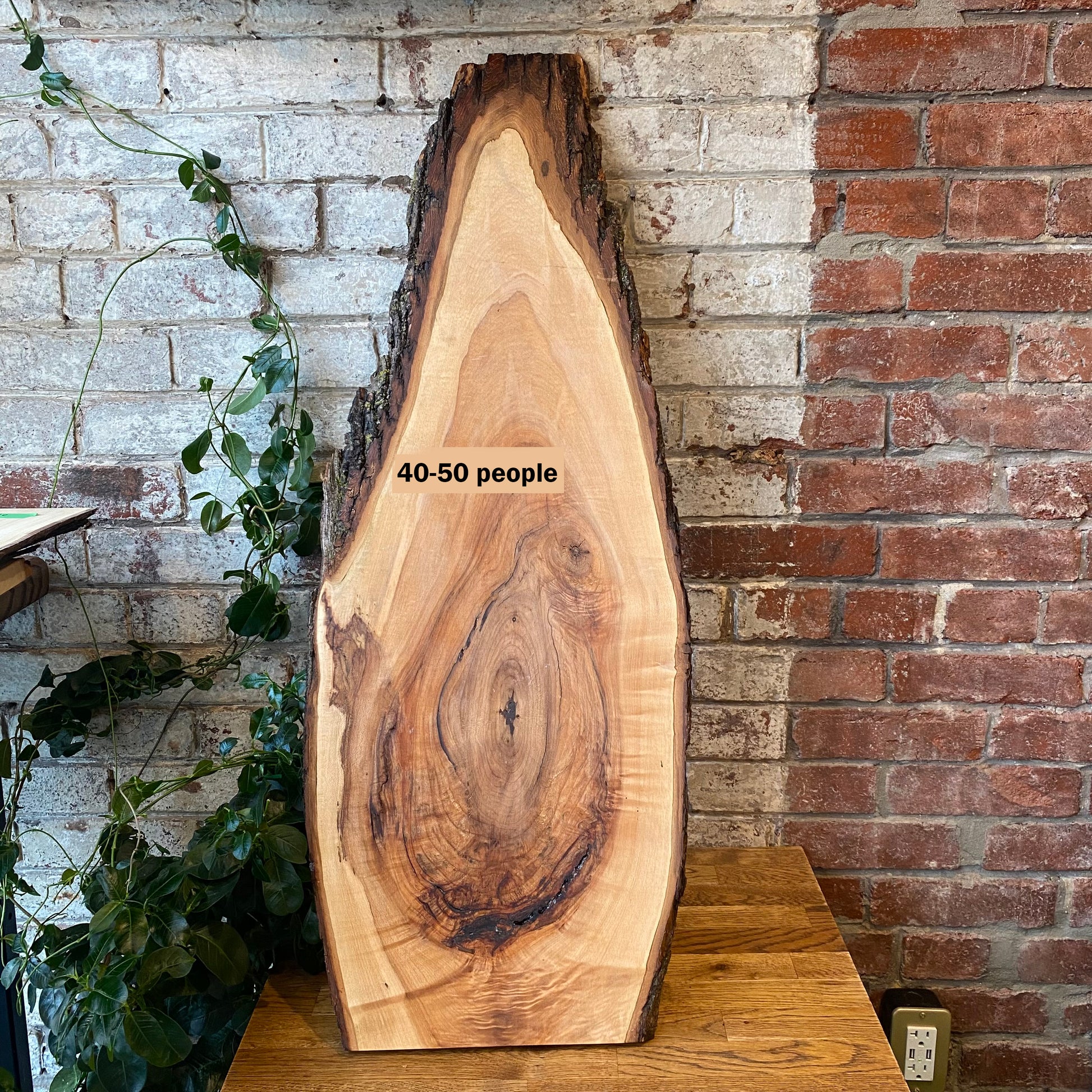 Live Edge Wood Charcuterie Board