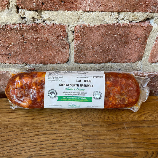 Natural Soppressata - Mild- Approx. 300g