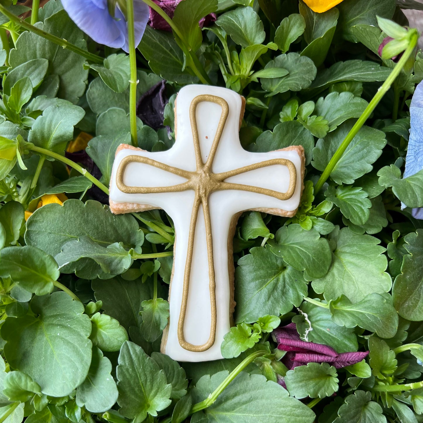 Cross Religious Butter Cookies