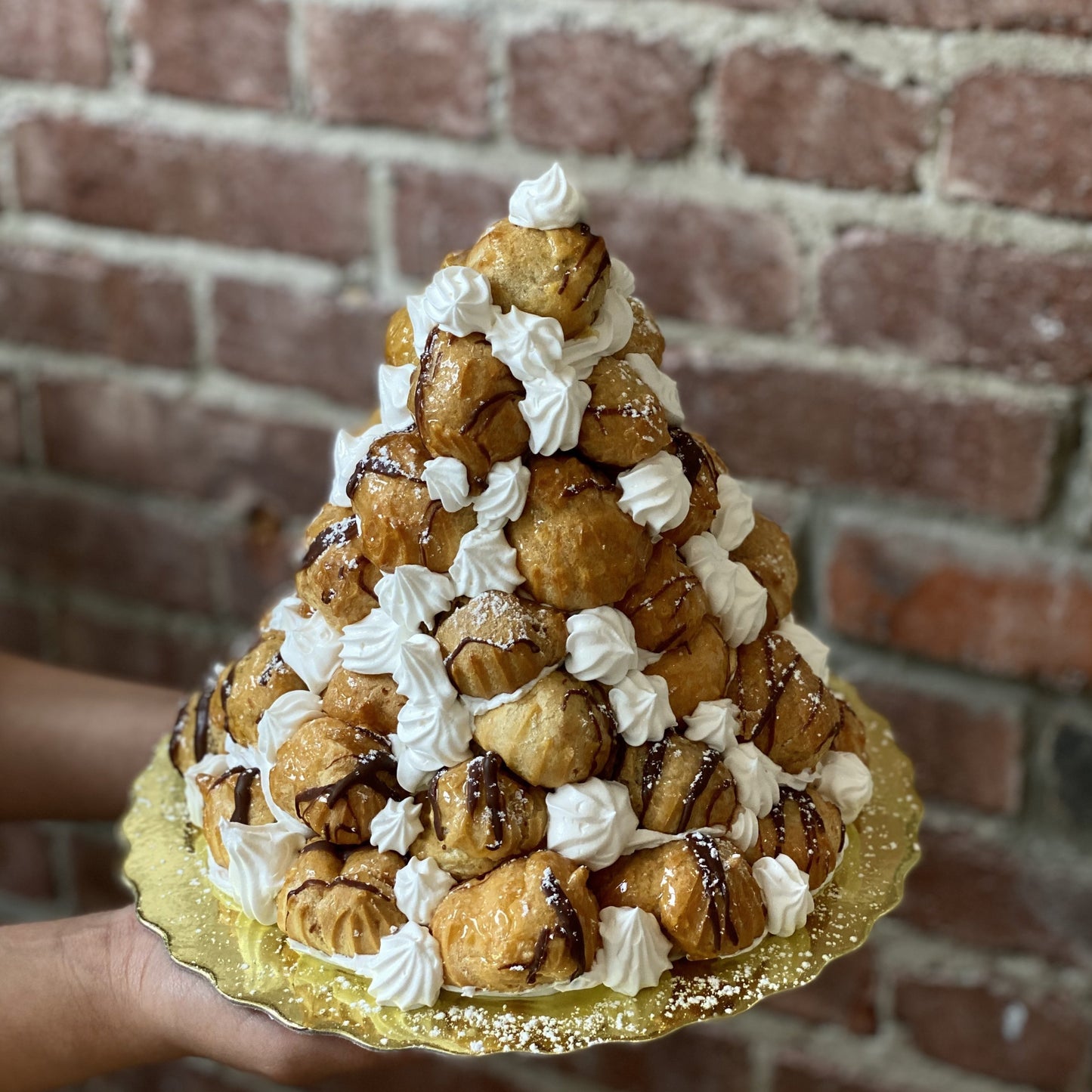 Tower of St. Honore pastries