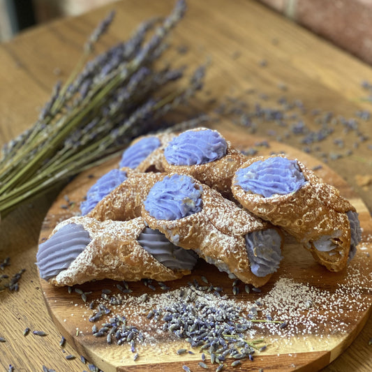 Lavender Cannoli