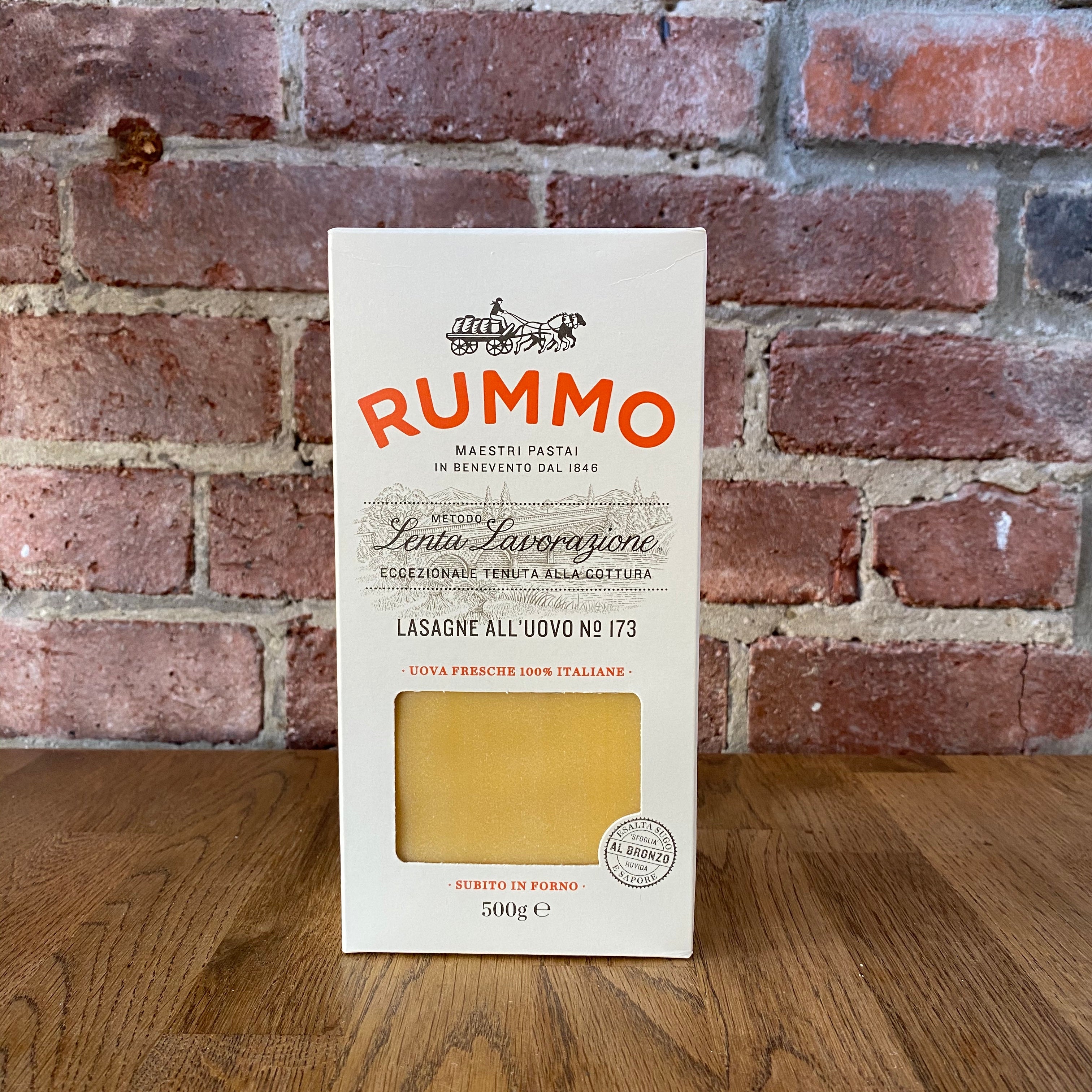 Rummo Lasagna All'uovo – Tre Mari Bakery