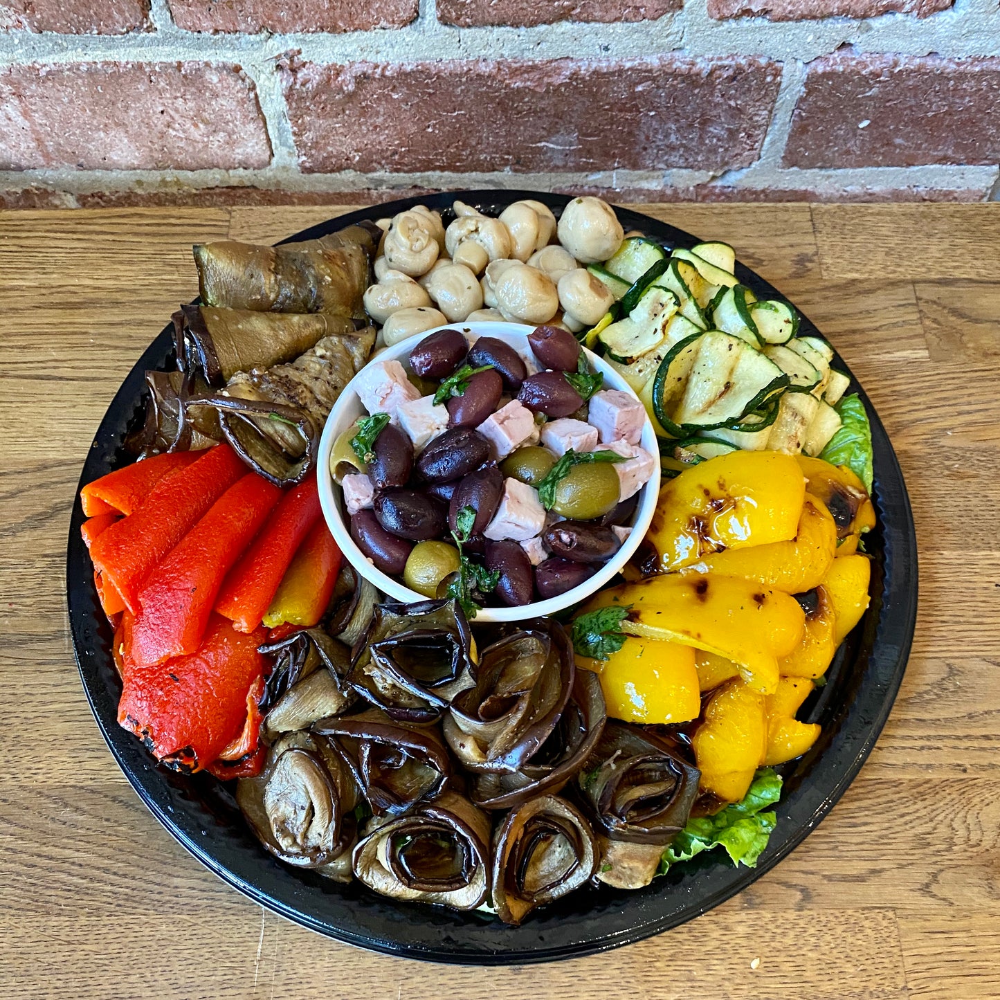 12" Grilled Vegetable Platter - Served Cold