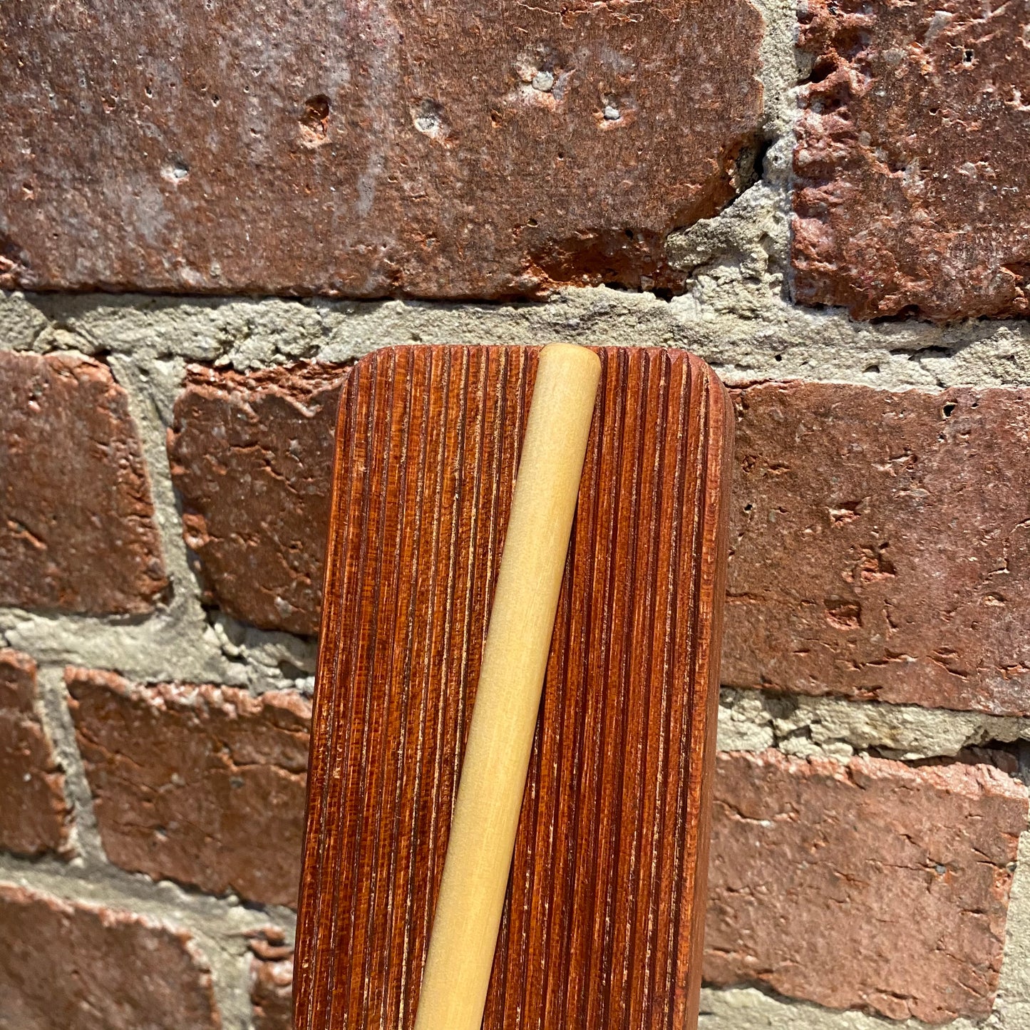 Pasta Making Tools - Gnocchi Paddle - Dark Wood
