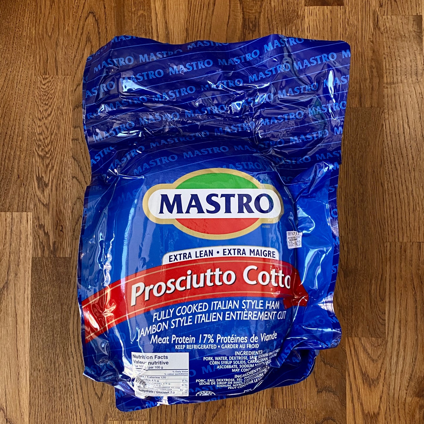 Prosciutto Cotto - Extra Lean - Per 100g