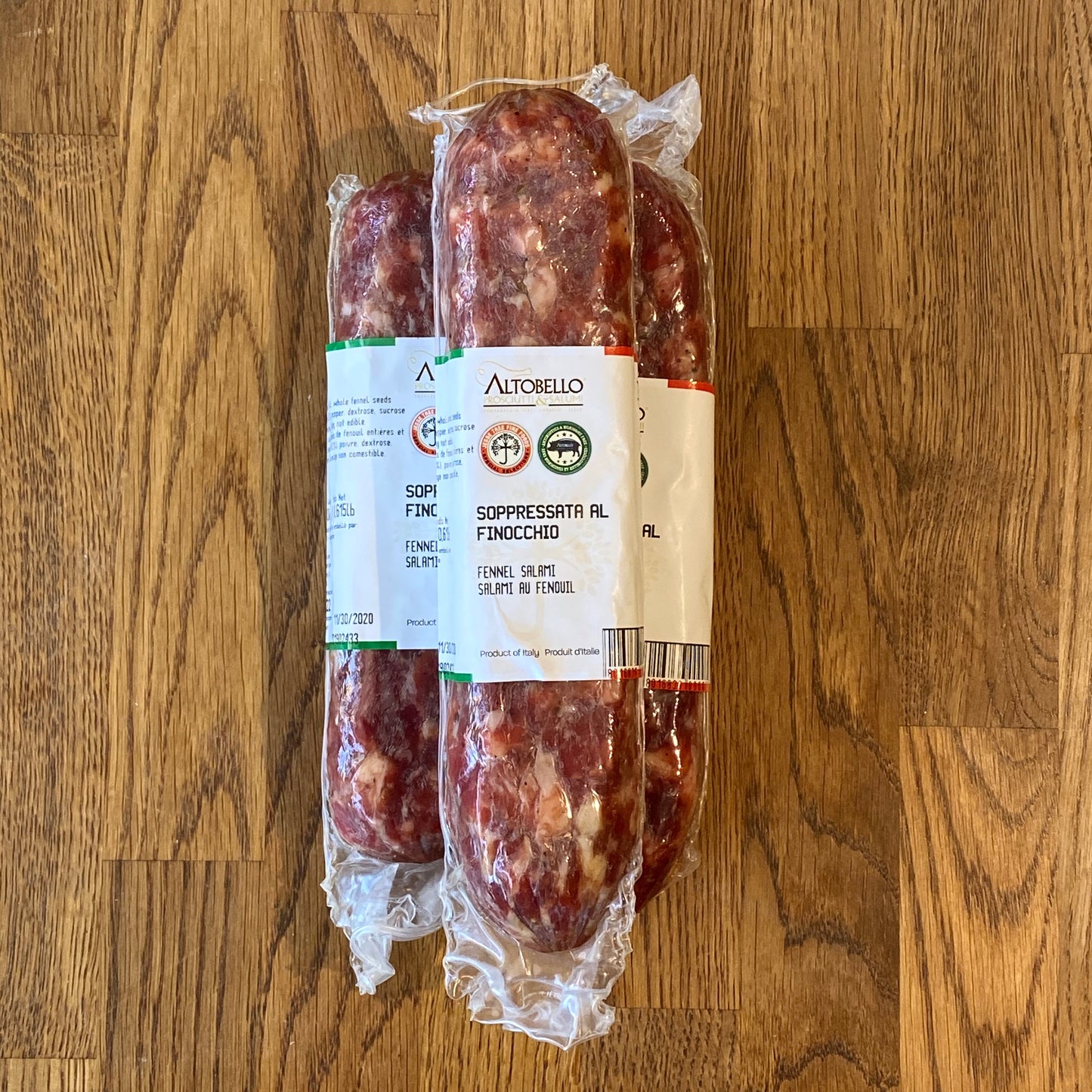Natural Soppressata - with Fennel - Approx. 300g