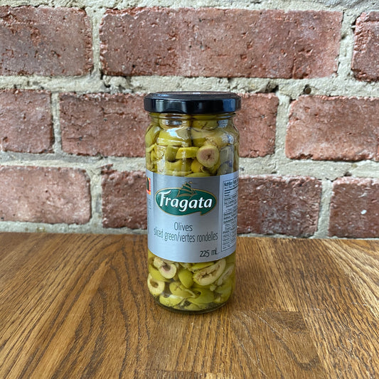 Sliced Green Olives - 225ml