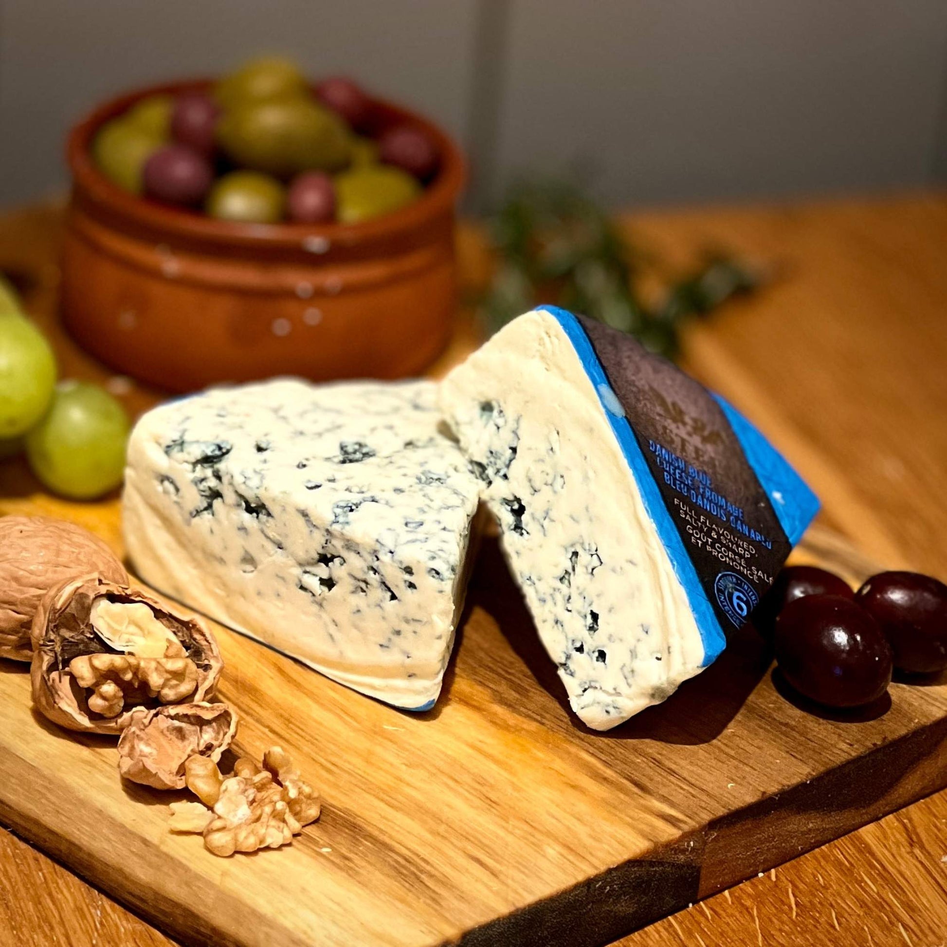 Traditional Danish Blue Veined Cheese (175g)