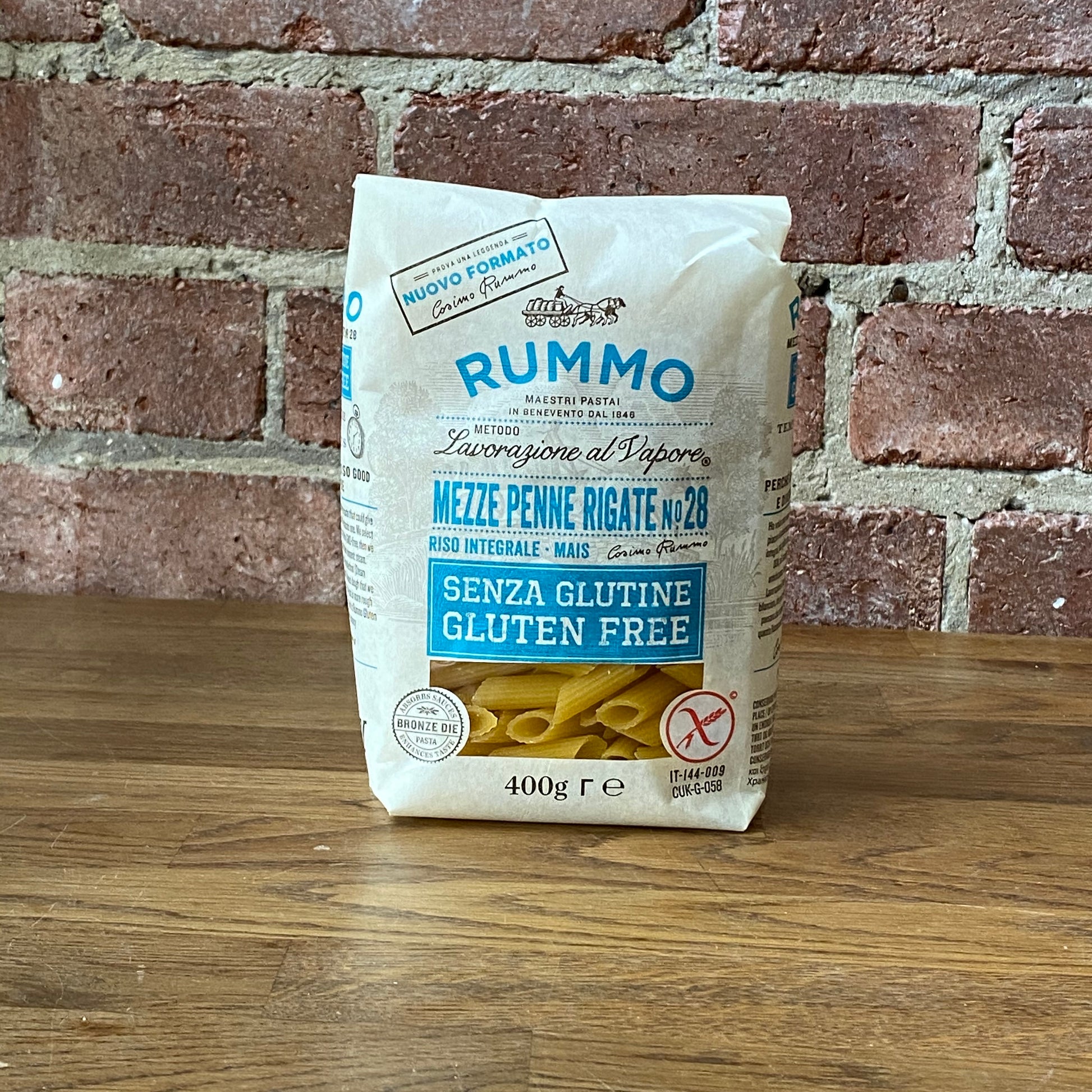 Rummo Gluten Free Mezze Penne Rigate