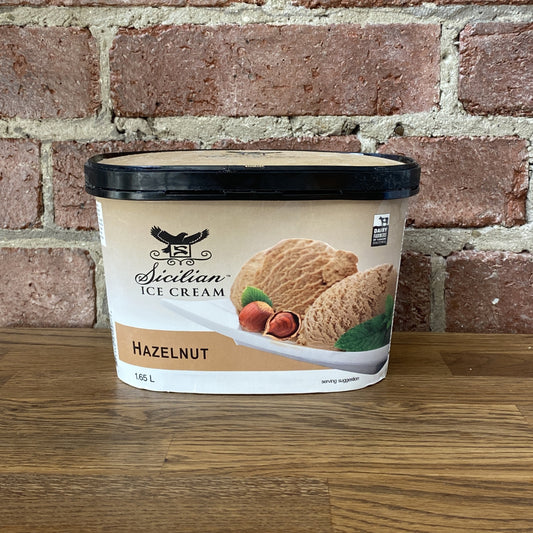 Ice Cream - Hazelnut - 1.65L