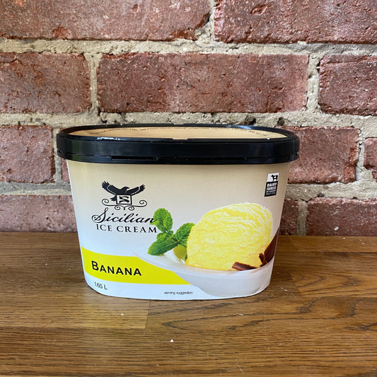 Ice Cream - Banana - 1.65L