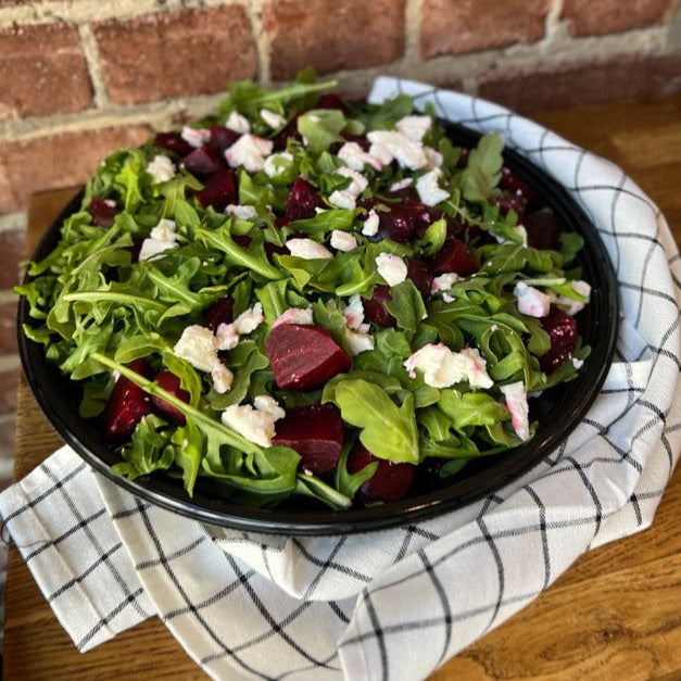 Arugula with Feta & Beets